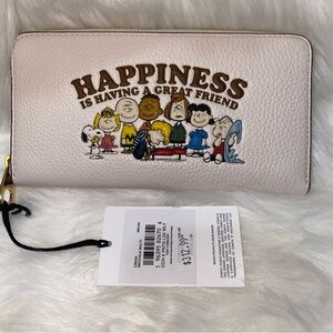 Coach Peanuts Accordion wallet New